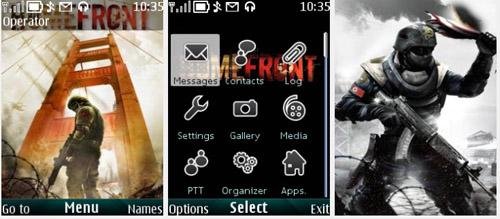 Homefront "Theme for Nokia s40 240x320" by Yurax