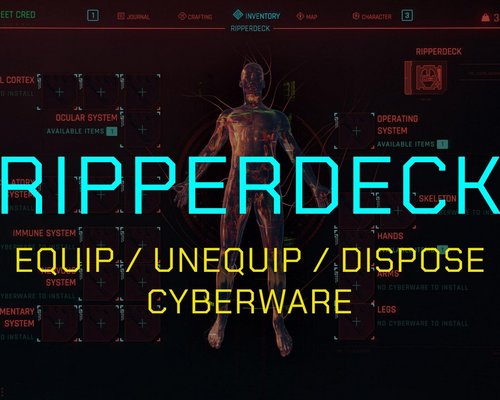 Cyberpunk 2077 "RipperDeck"