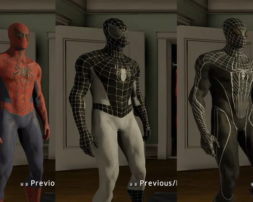 The Amazing Spider-Man 2 "Возвращение неиспользованных костюмов из TASM1"