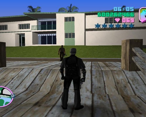 Grand Theft Auto: Vice City "Угон бронированного катера Хищник с пристани 1.2"
