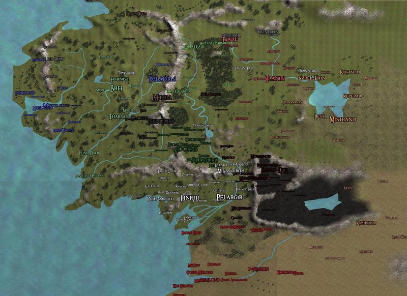 [UPD] Singleplayer map of Middle Earth