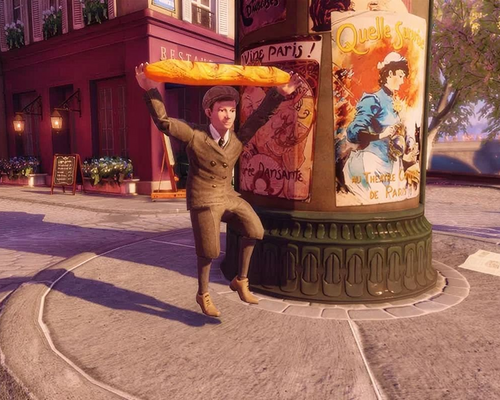 Разработчик наконец-то объяснил, откуда в BioShock Infinite взялся танцующий мальчик с багетом