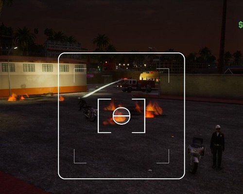 Grand Theft Auto: The Trilogy (San Andreas) "Камера от первого лица в вертолете"