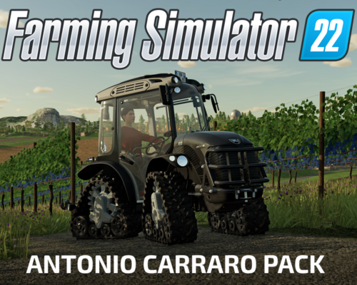 Для Farming Simulator 22 вышел первый DLC Antonio Carraro Pack