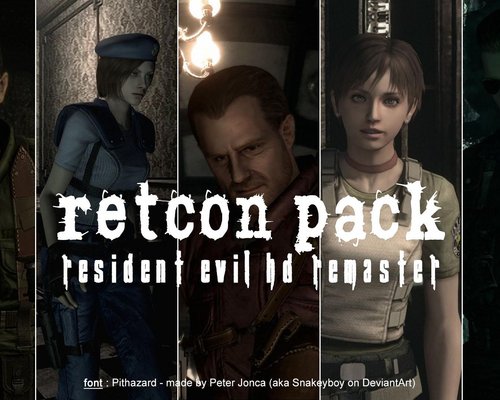 Resident Evil biohazard HD REMASTER "Исправление для всех персонажей"