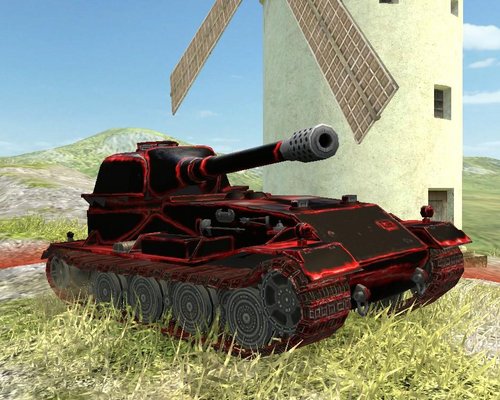 World of Tanks Blitz "VK 72.01- Кровавый"