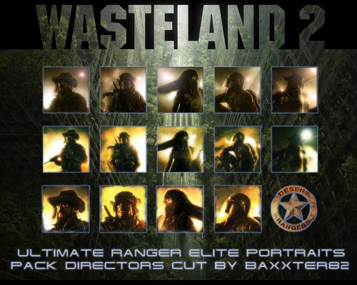 Wasteland 2 "Портреты персонажей загрузочного экрана игры Directors Cut by baxxter82"