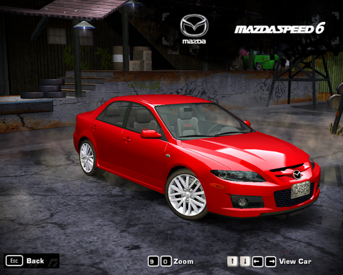 Need for Speed: Most Wanted "Mazda Mazdaspeed 6"