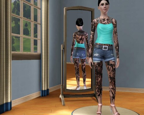 The Sims 3 "Тату на все тело"