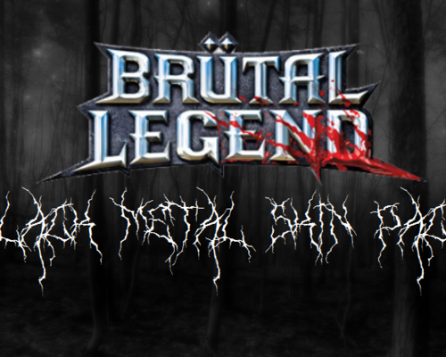 Brutal Legend "Пак скинов Black Metal"