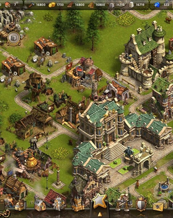 The Settlers Online Castle Empire