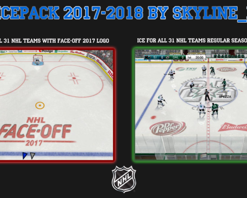 NHL 09 "2017-2018 BY SKYLINE R341 (HD)"