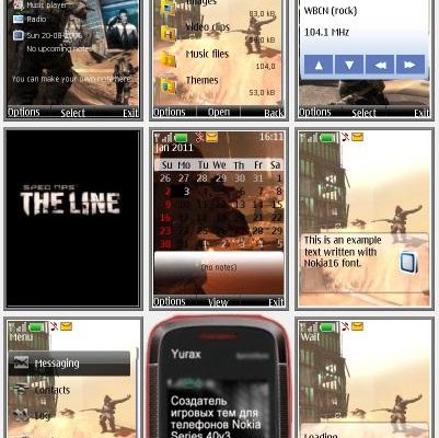 Spec Ops: The Line "Theme for Nokia s40 240x320" by Yurax v2