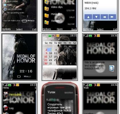 Medal of Honor (2010) "Theme for Nokia s40 240x320" by Yurax