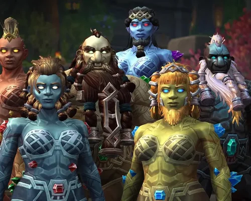 В World of Warcraft появятся бородатые дворфийки и раса харрониров