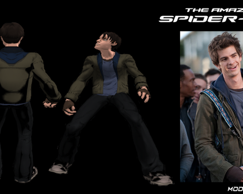 Ultimate Spider-Man "Питер Паркер и Гвен Стейси из НЧП v.2"