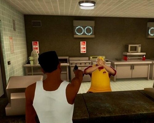 Grand Theft Auto: The Trilogy (San Andreas) "Ограбление магазинов и ресторанов"