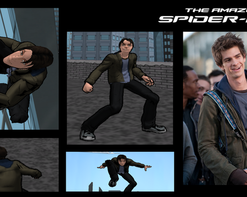 Ultimate Spider-Man "TASM Питер Паркер и Гвен Стейси"