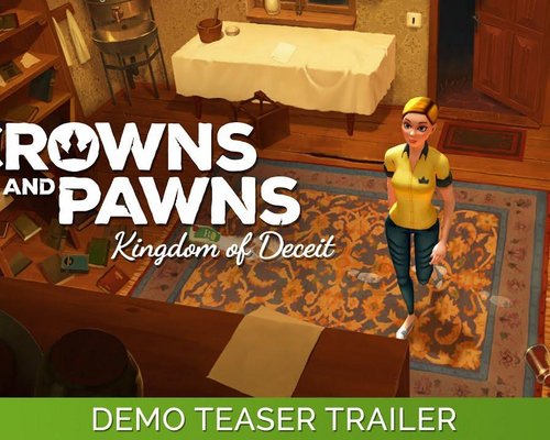 Для очаровательной приключенческой игры Crowns and Pawns: Kingdom of Deceit стала доступна новая демоверсия в Steam