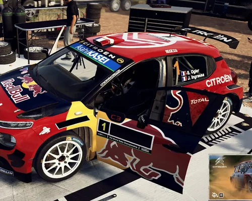 DiRT Rally 2.0 "Ливрея Sebastien Ogier для Citroen C3 WRC 2019"