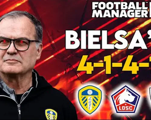 Football Manager 2022 "Bielsa's 4-1-4-1"
