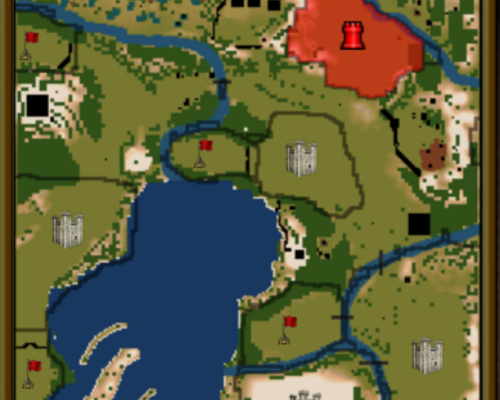 Stronghold 2 "Карта - Икстлан"