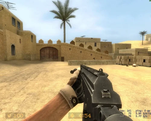 Counter Strike: Source "SAG545 на анимации из COD MWII"