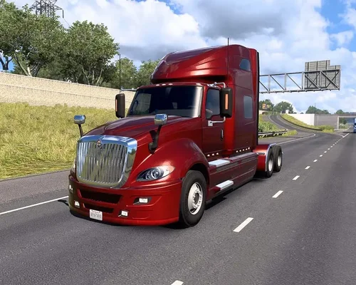 American Truck Simulator "Грузовик International Prostar" [v1.5.4]