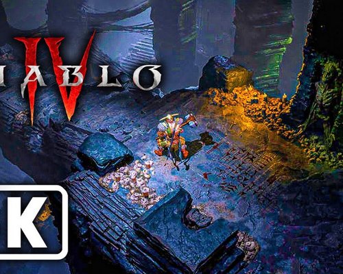 В сети опубликовали 14-минутный геймплей Diablo 4 в разрешении 8К