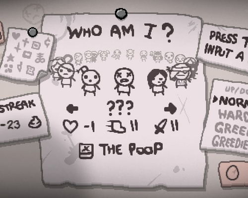 The Binding of Isaac "Мод - Visible Missing Marks"