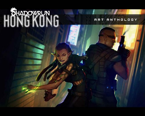 Shadowrun: Hong Kong "Artbook(Книга артов)"